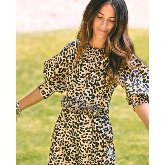 Something Navy Leopard Print Jumpsuit - Picture 16 of 16